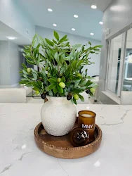 CERAMIC VASE WITH OLIVE BRANCHES